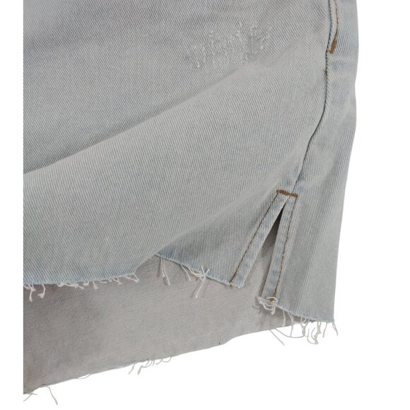 Wild Fable Women's Light Wash Denim Short Shorts Size 14, NWT. - Picture 5 of 9